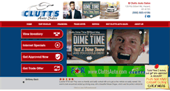 Desktop Screenshot of cluttsauto.com